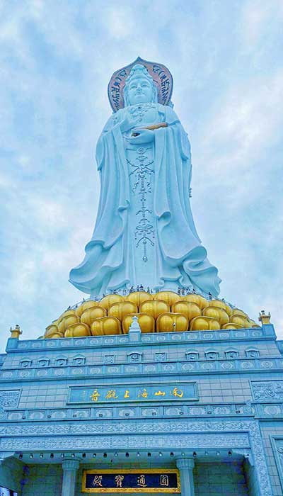 南山海上观音