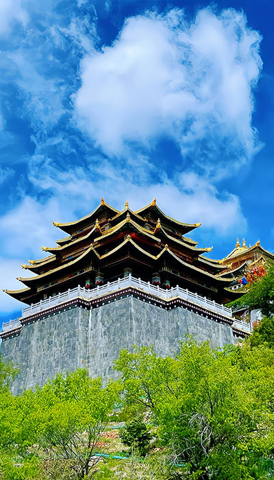 独克宗古城